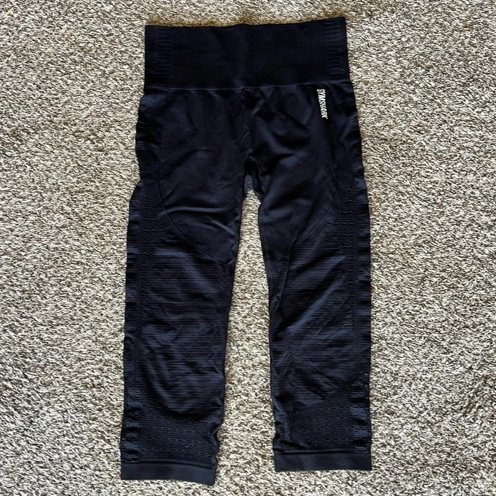 Gymshark Energy Seamless Size M‎ Cropped Leggings